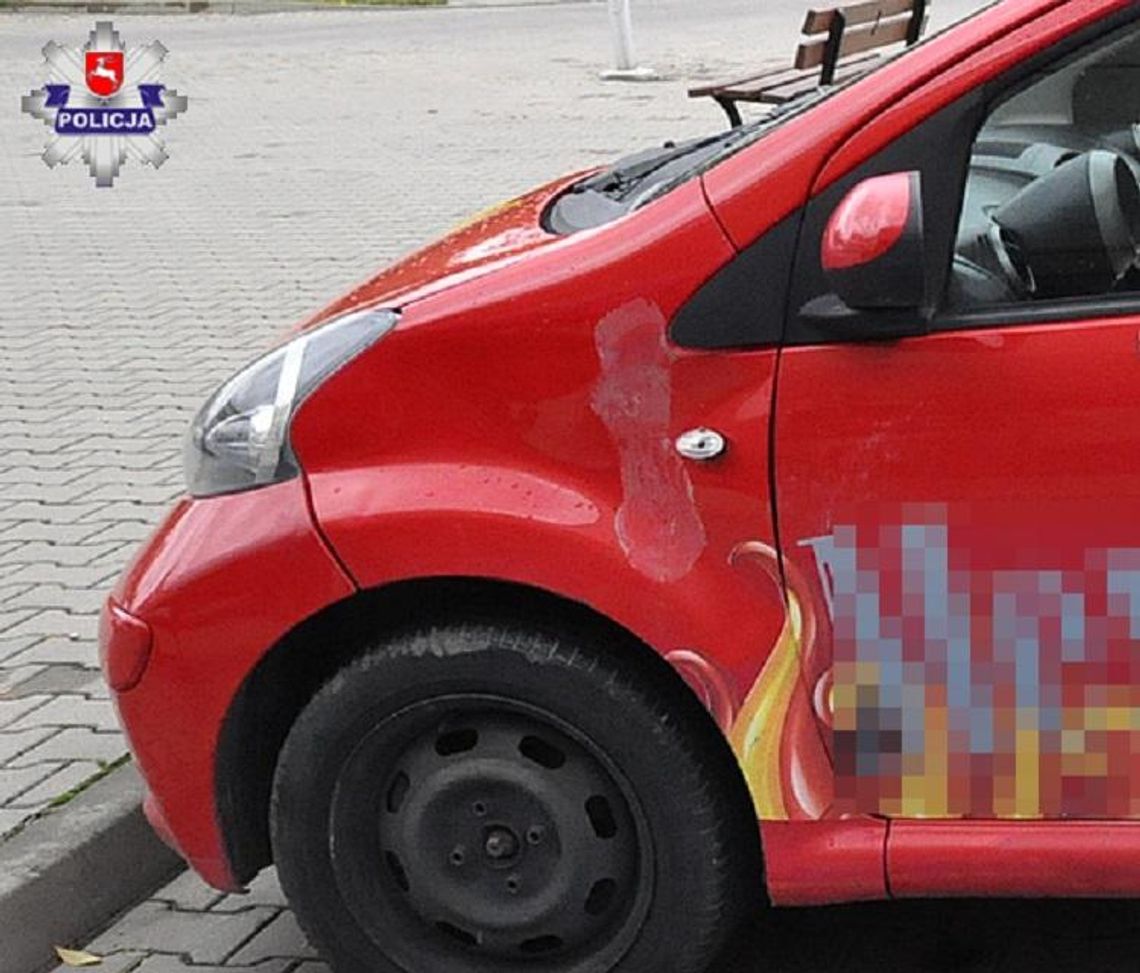 Łęczna: Pijani wandale zniszczyli samochód Łęczna: Pijani wandale zniszczyli samochód
