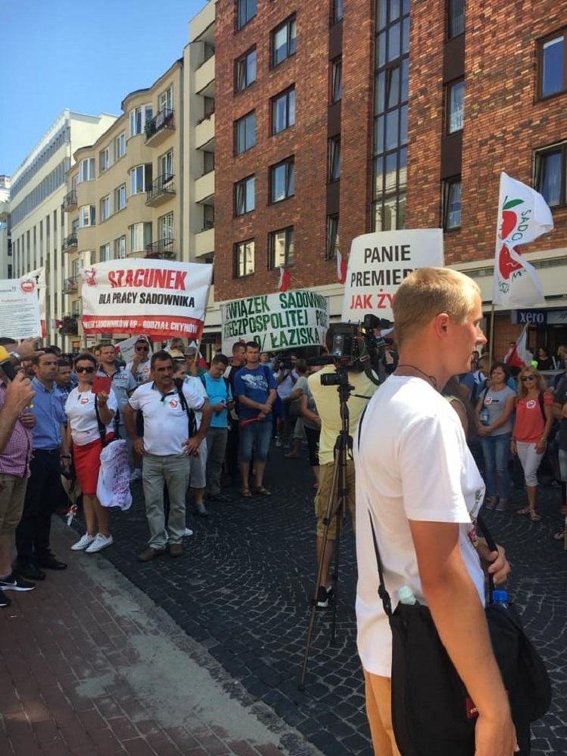 Lubelscy sadownicy jadą protestować do Warszawy*