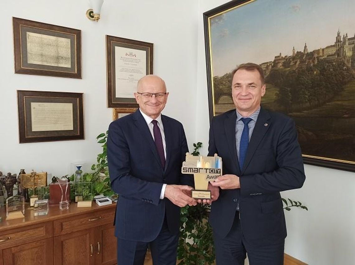 Lublin z nagrodą Smart City Award* Lublin z nagrodą Smart City Award*