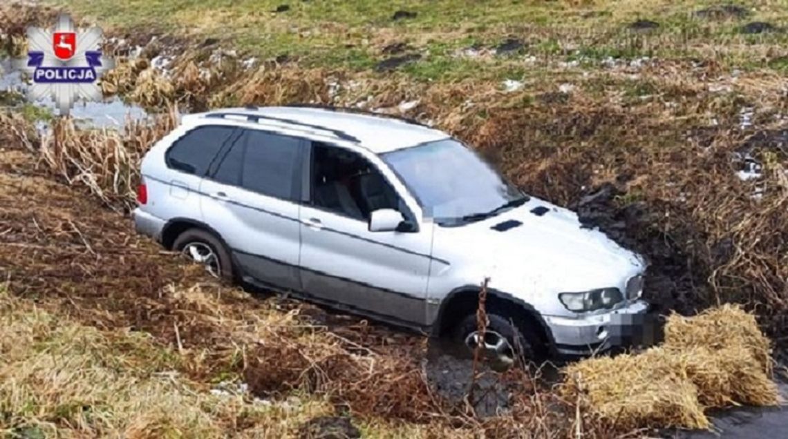 MAJĄC PONAD 3 PROMILE WIÓZŁ DZIECKO, A POTEM WJECHAŁ DO ROWU