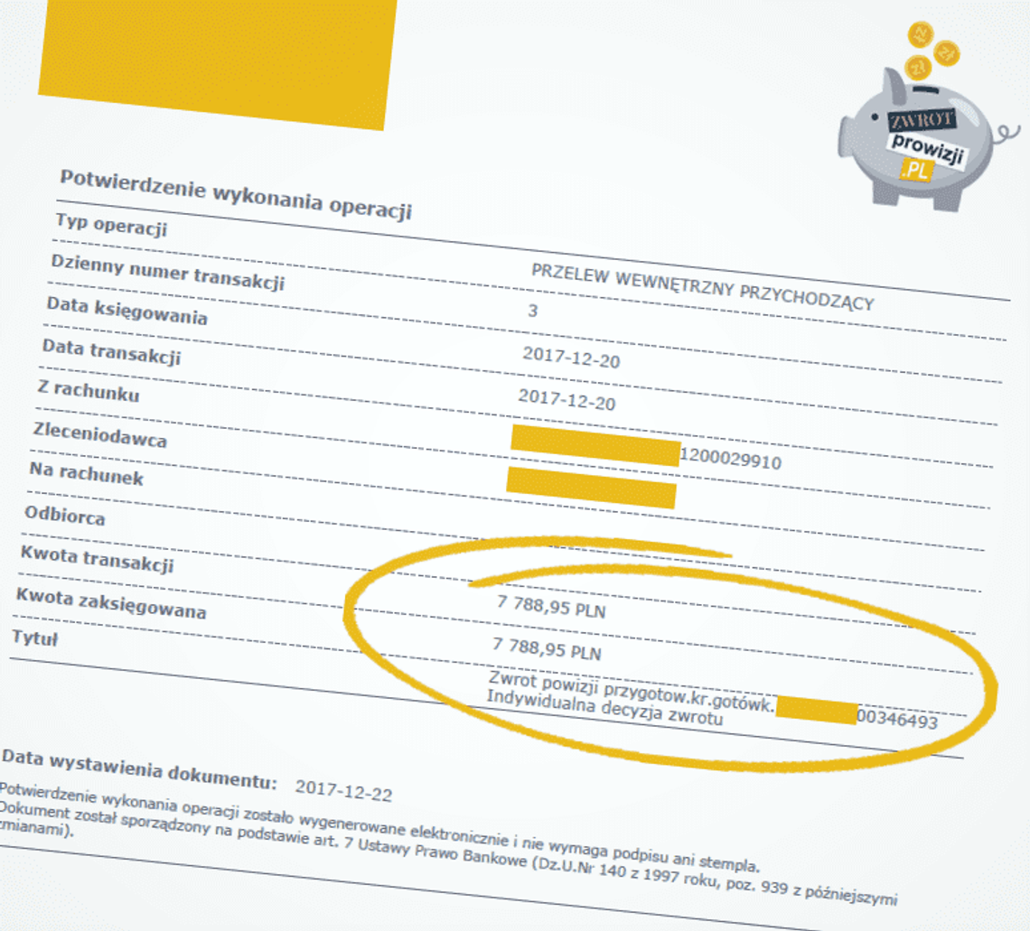 Masz kredyt? Należy Ci się zwrot prowizji! Masz kredyt? Należy Ci się zwrot prowizji!