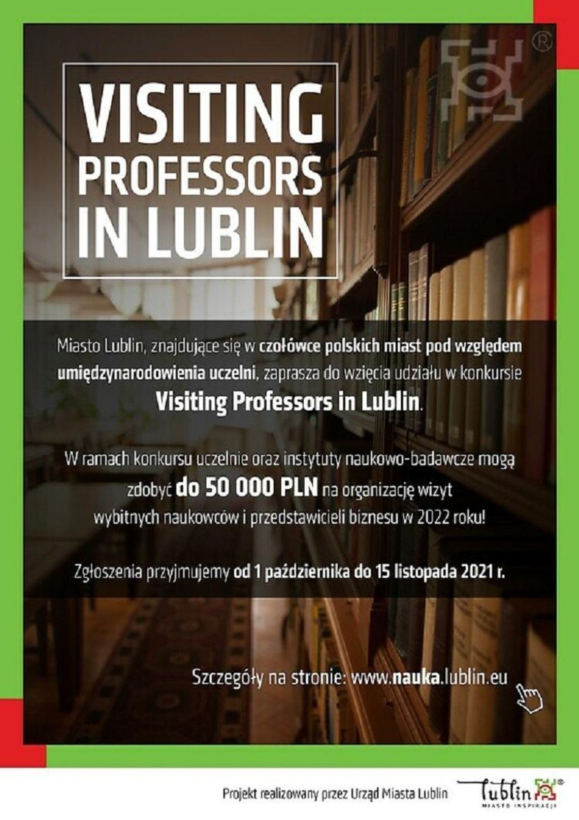 Miasto organizuje konkurs dla lubelskich uczelni i instytutów badawczych Miasto organizuje konkurs dla lubelskich uczelni i instytutów badawczych