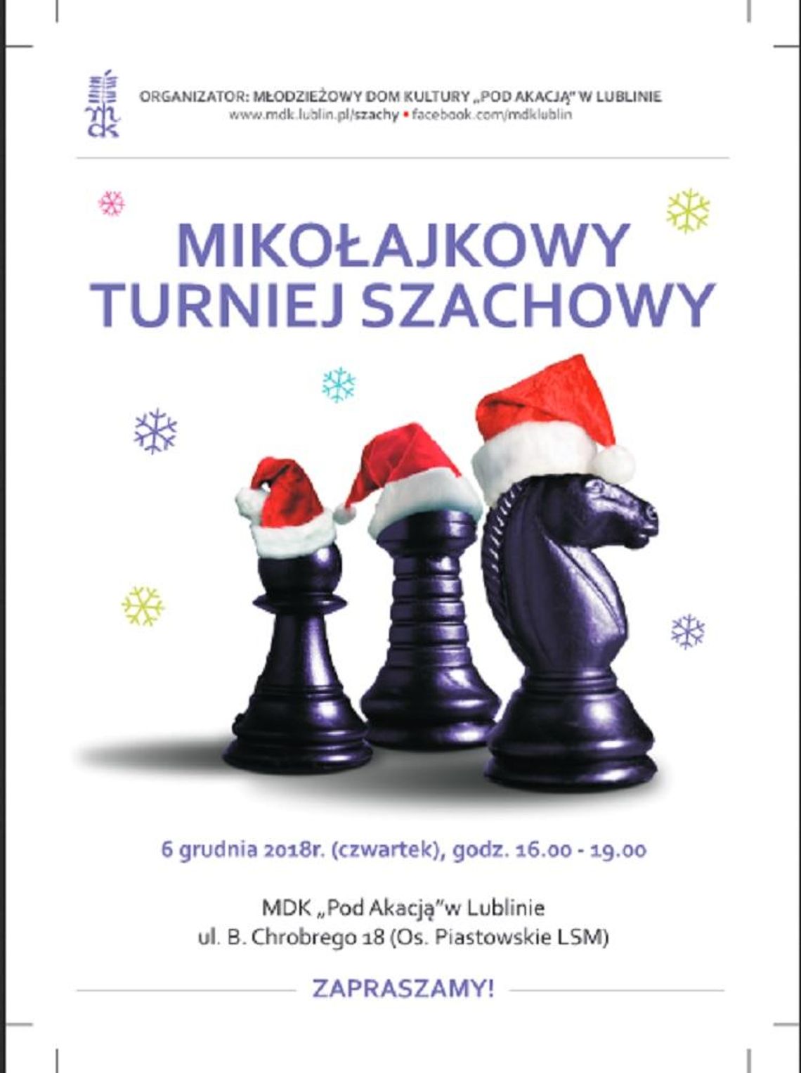 Mikołajkowy Turniej Szachowy Mikołajkowy Turniej Szachowy