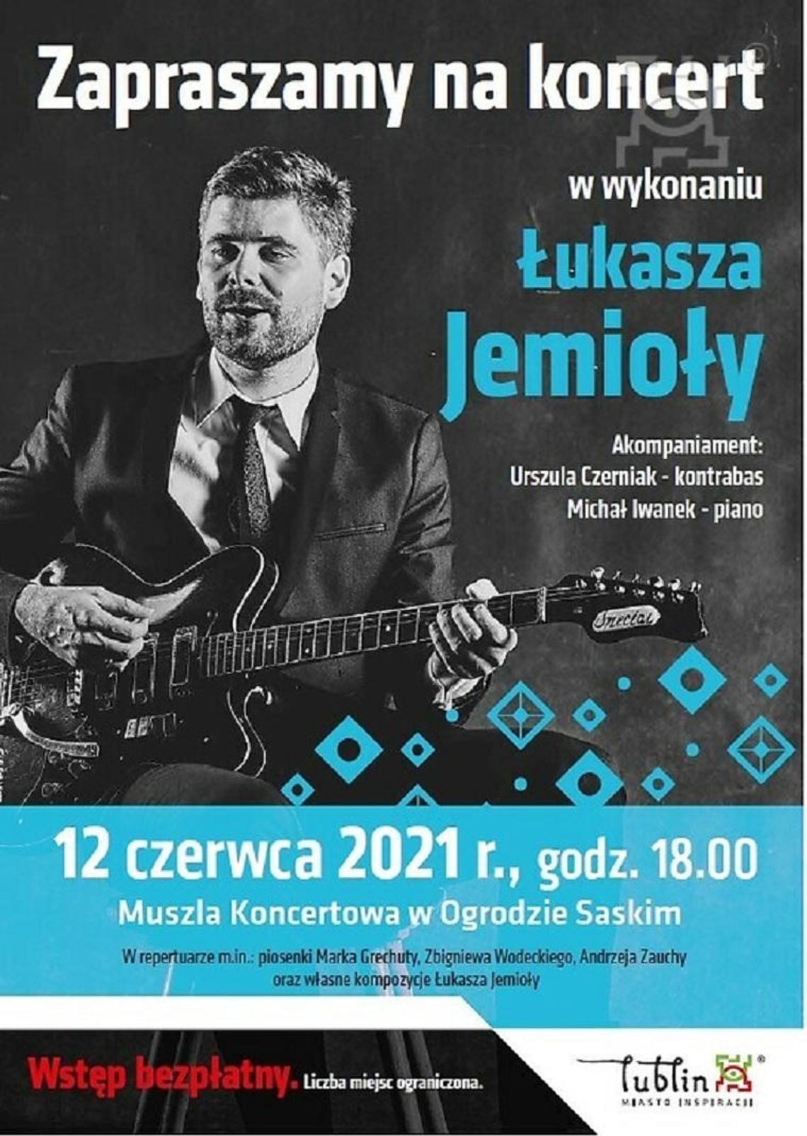 Muzyczny sobotni wieczór w Ogrodzie Saskim