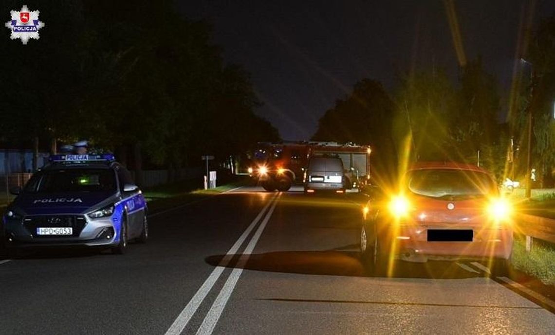 Najechał na leżącego na ziemi mężczyznę
