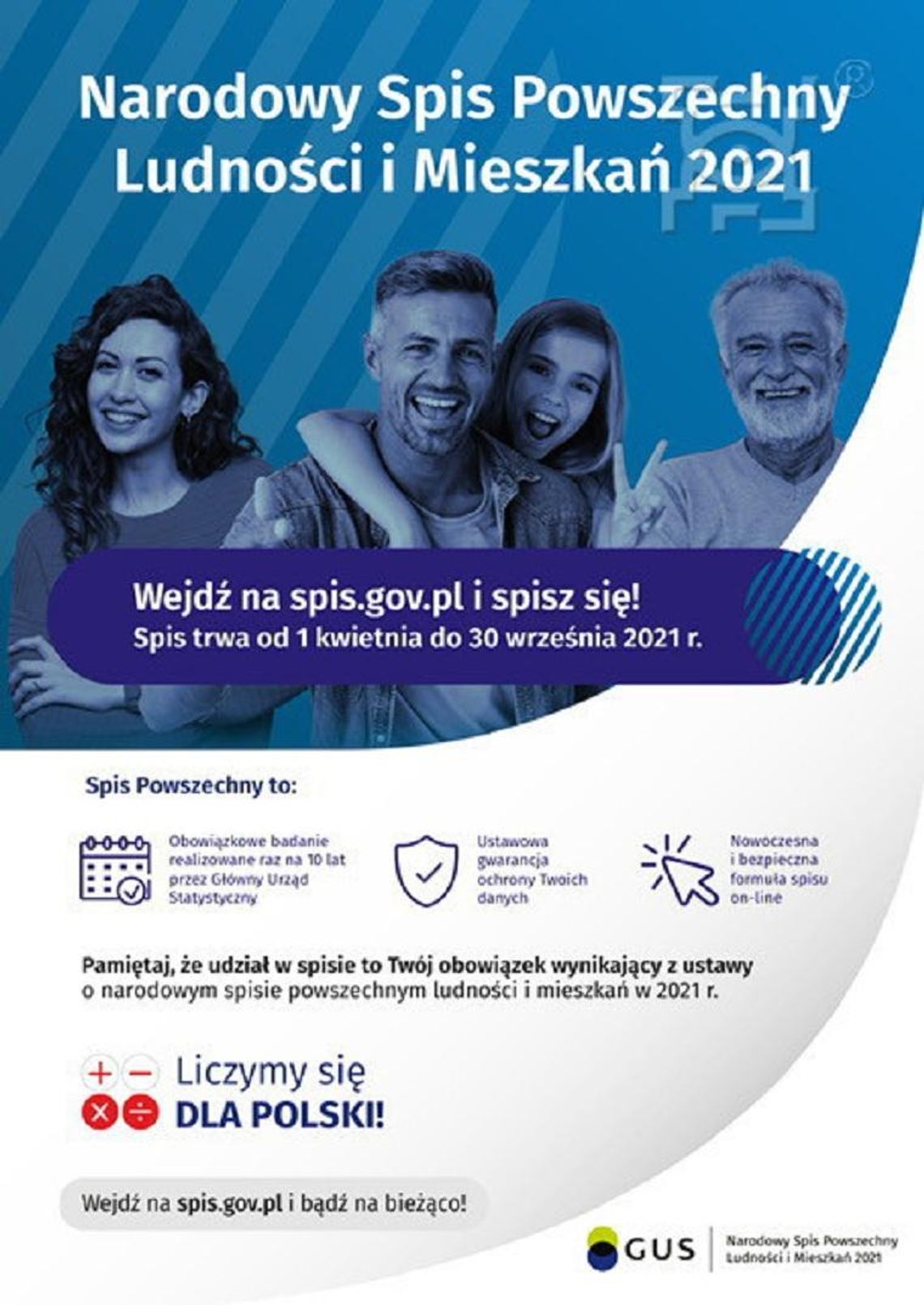 Narodowy Spis Powszechny wydłużony do 30 września Narodowy Spis Powszechny wydłużony do 30 września