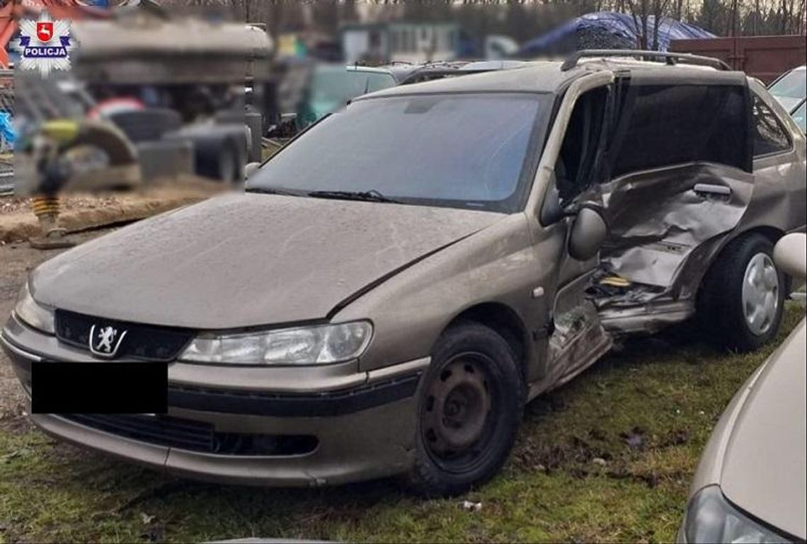 NIETRZEŹWY KIEROWCA BEZ UPRAWNIEŃ SPRAWCĄ KOLIZJI*