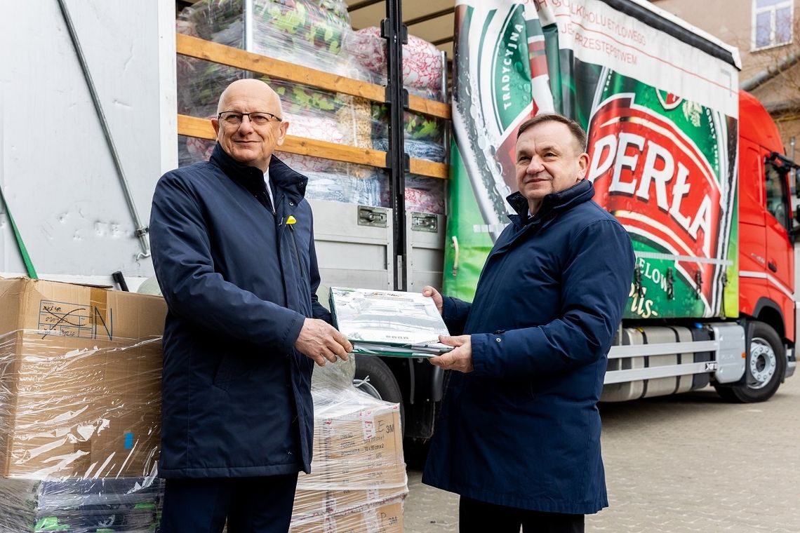 Perła pomaga Ukrainie Perła pomaga Ukrainie