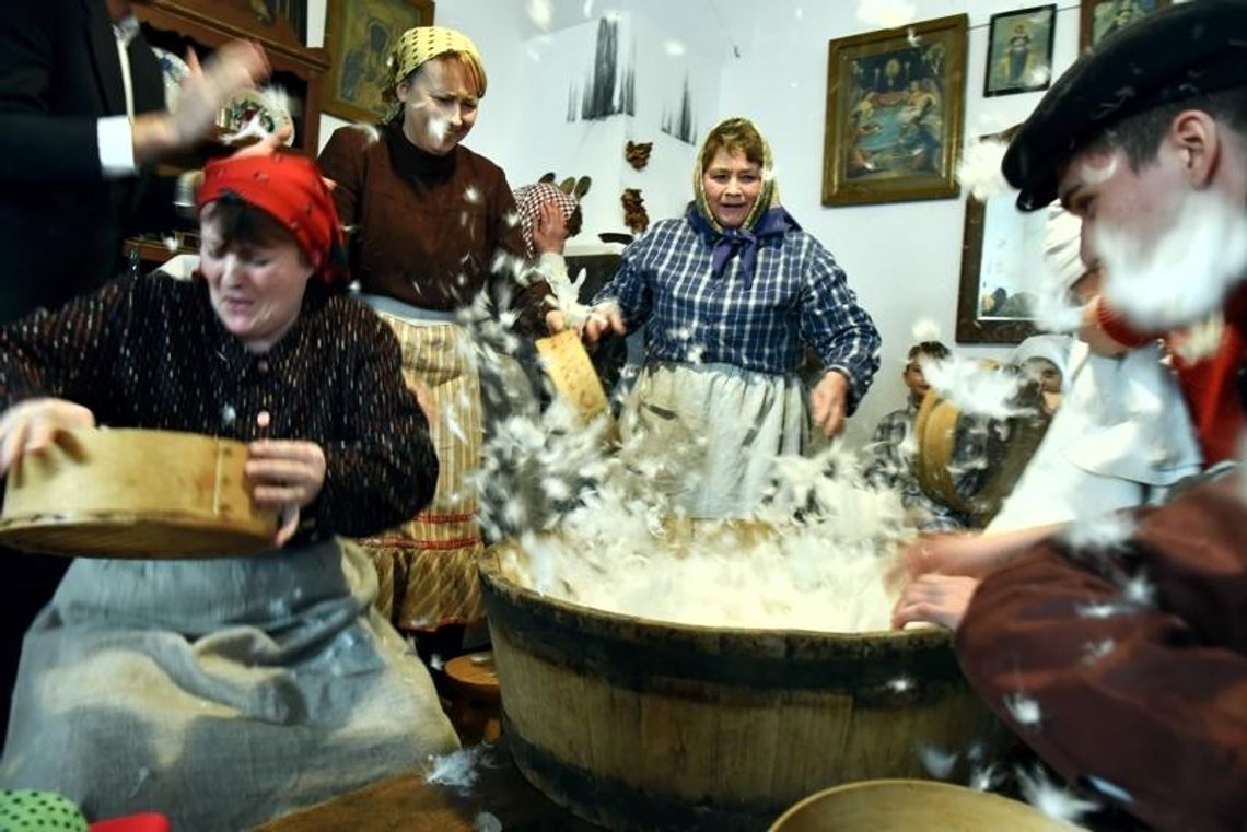 Pierzak w skansenie Pierzak w skansenie