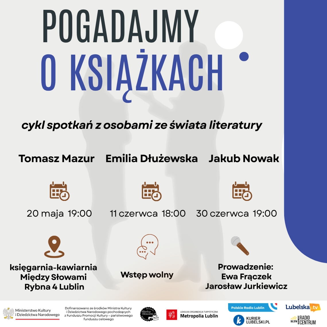 „Pogadajmy o książkach” – literatura, która wychodzi poza schemat – spotkania w księgarni-kawiarni Między Słowami