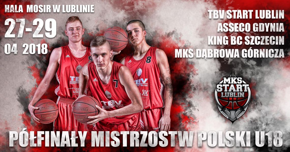 Półfinały U18 w basket