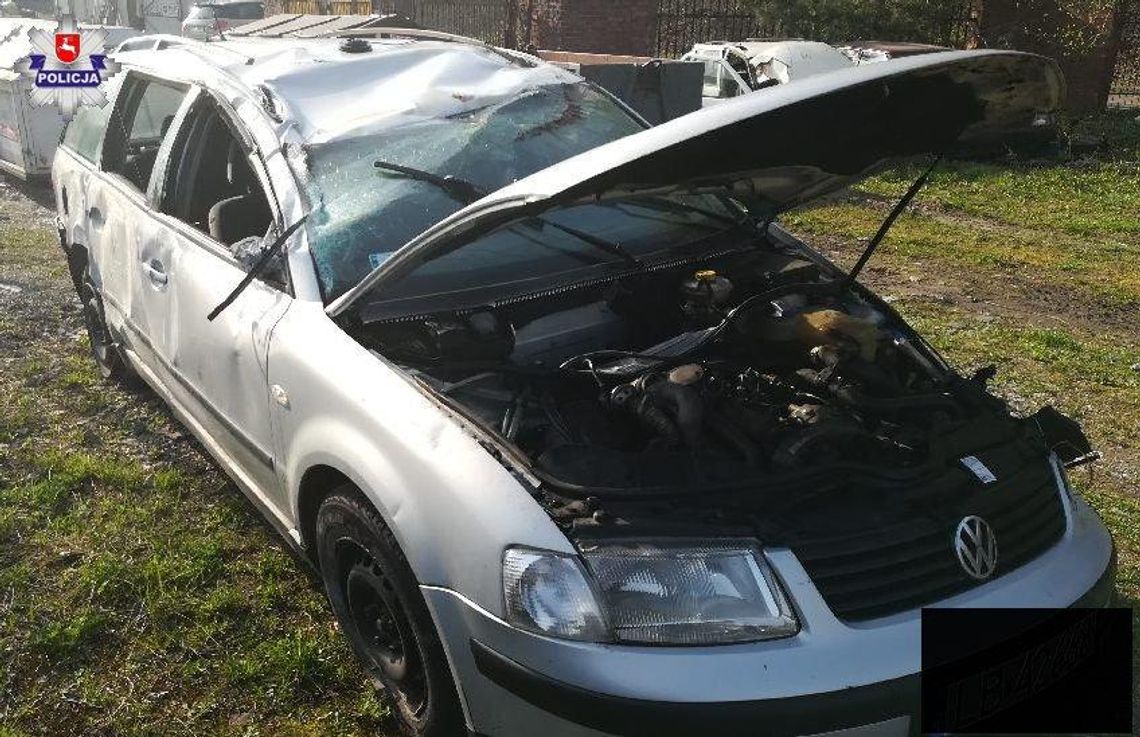 Policja alarmuje: Ostrożniej!!! Świdnik: Dwa dachowania pojazdów