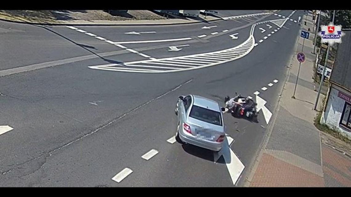 Policja informuje. Biała Podl.: Spowodował kolizję i odjechał. Na miejscu pozostawił wnuka