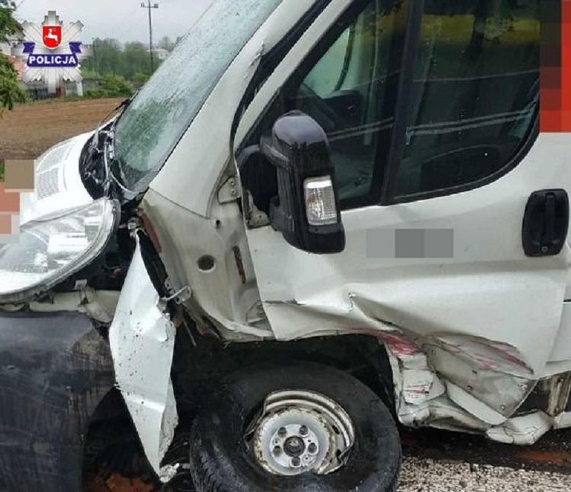 Policja informuje. Biłgoraj: Zasnęła za kierownicą i zderzyła się z peugeotem 