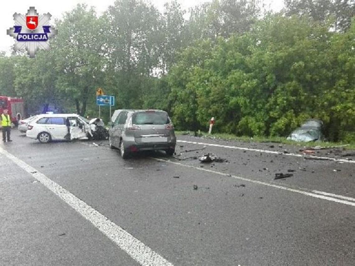 Policja informuje. Krasnystaw: Wypadek z udziałem trzech pojazdów Policja informuje. Krasnystaw: Wypadek z udziałem trzech pojazdów