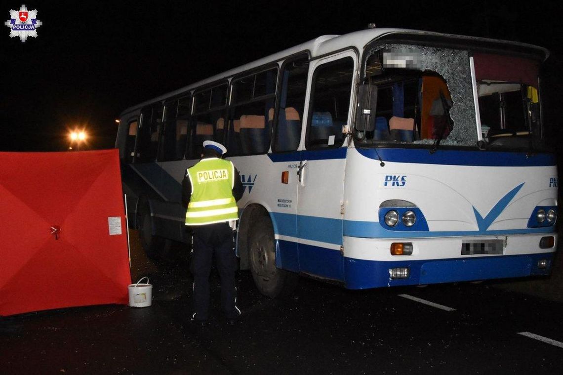 Policja informuje. Łuków: Śmiertelny wypadek z udziałem pieszego *