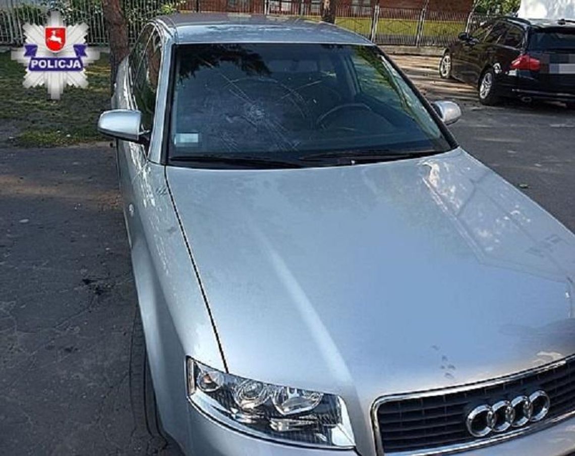 Policja informuje. Parczew: Odpowiedzą za zniszczenie audi
