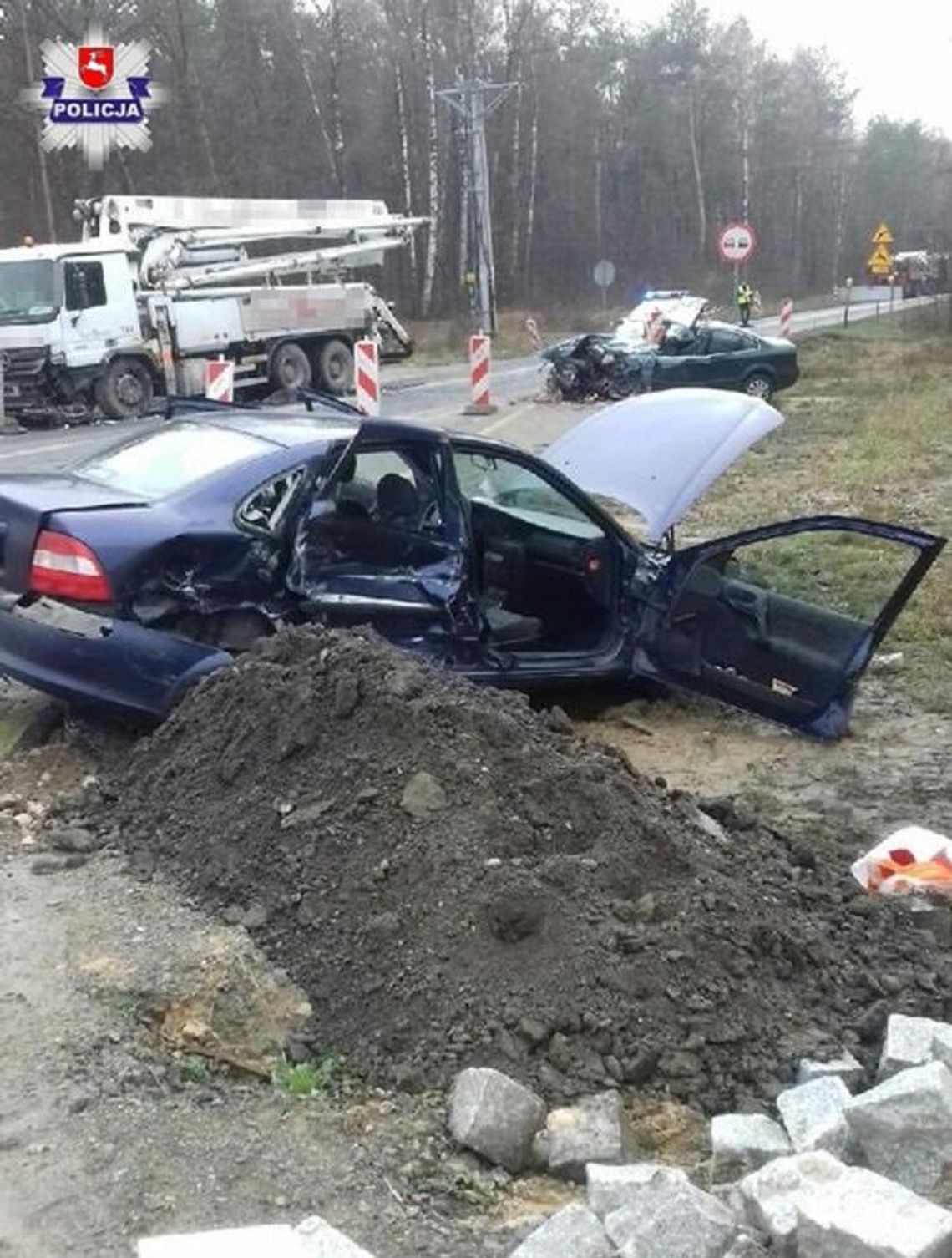 Policja informuje. Puławy: Wypadki na drogach powiatu