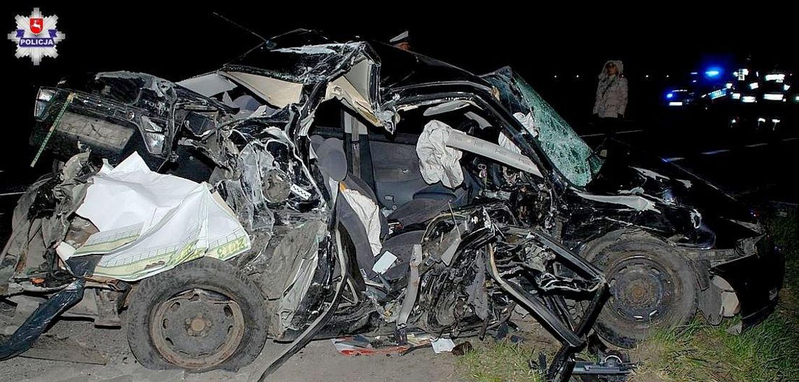 Policja informuje. Radzyń Podl.: Tragiczny w skutkach wypadek