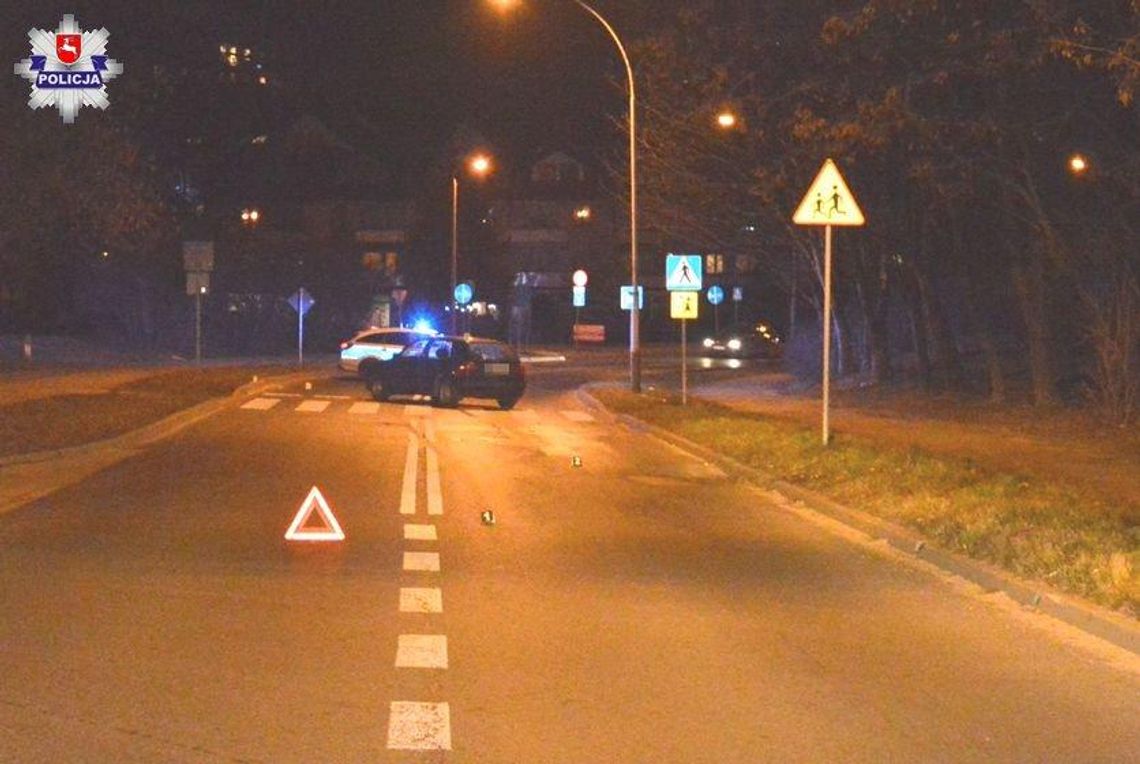 Policja informuje. Zamość: Potrącenie pieszej na przejściu Policja informuje. Zamość: Potrącenie pieszej na przejściu