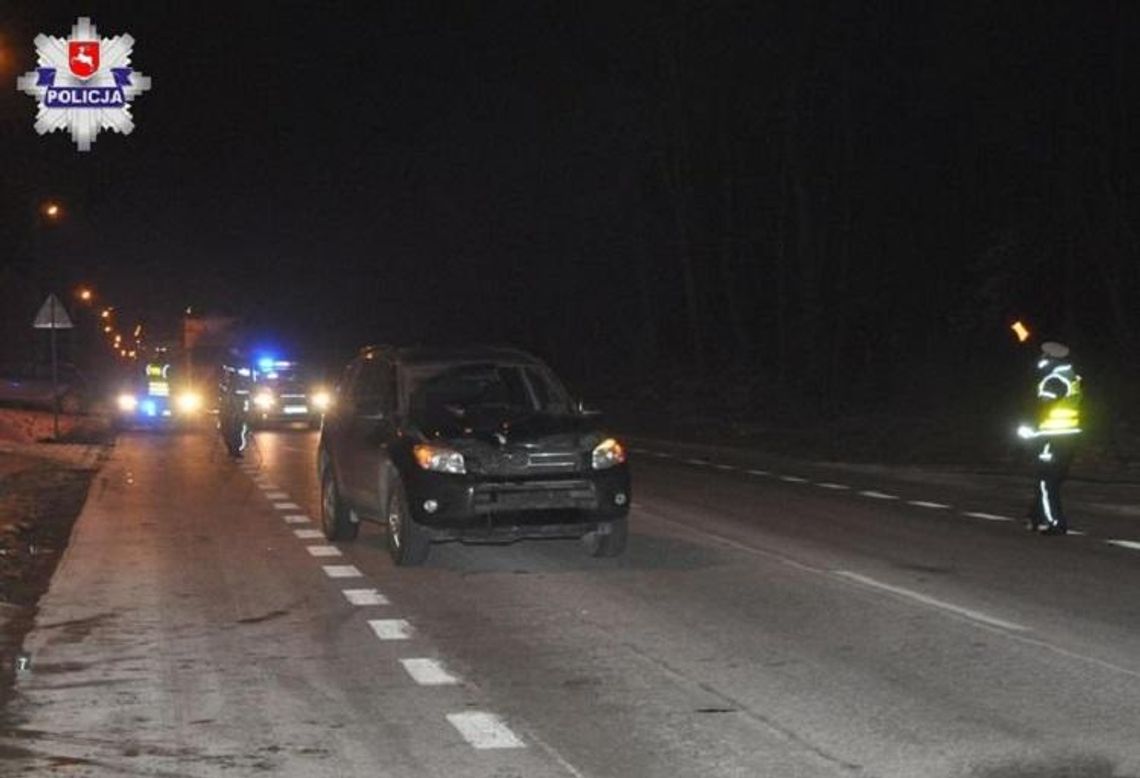 Policja ostrzega. Kraśnik: Śmiertelny wypadek z udziałem pieszego na DK-19