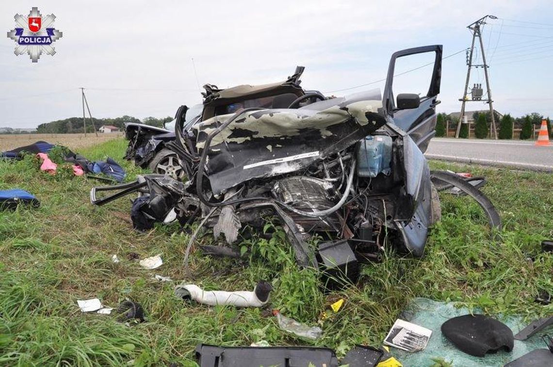 Policja ostrzega. Krasnystaw: Groźny wypadek w Krupem