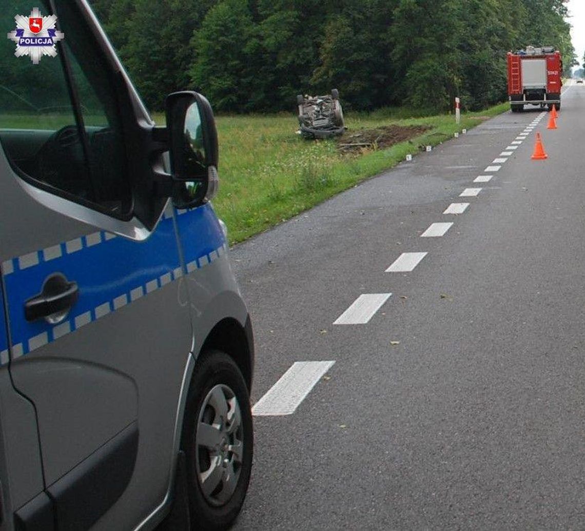 Policja ostrzega. Radzyń Podl.: Wypadek na DK-19