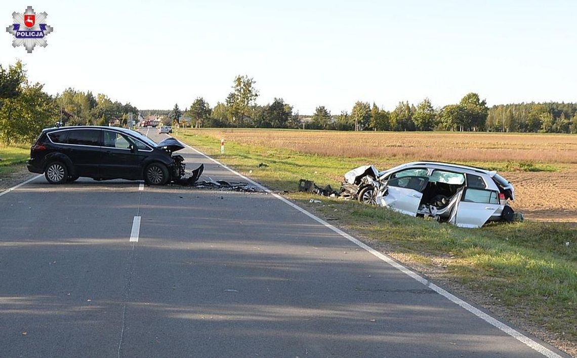 Policja ostrzega. Ryki: Zderzenie czterech samochodów Policja ostrzega. Ryki: Zderzenie czterech samochodów