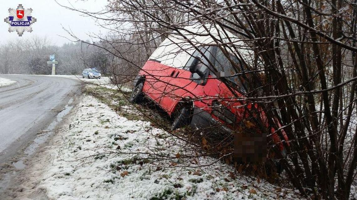 Policja ostrzega: Uwaga. Ślisko na drogach!