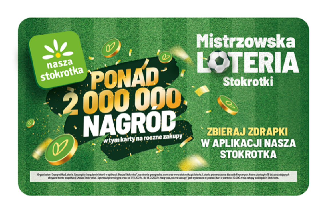 Ponad 2 miliony nagród do wygrania w loterii Stokrotki Ponad 2 miliony nagród do wygrania w loterii Stokrotki