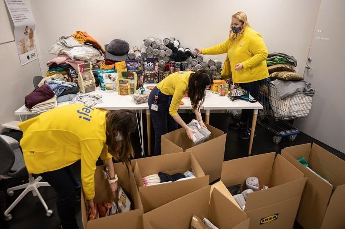 Ponad pół tony darów dla zwierząt ze schronisk w woj. lubelskim Ponad pół tony darów dla zwierząt ze schronisk w woj. lubelskim