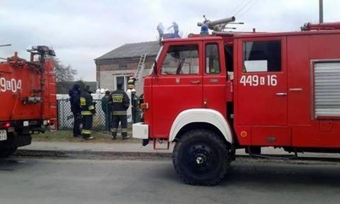 Pożar sadzy w kominie!