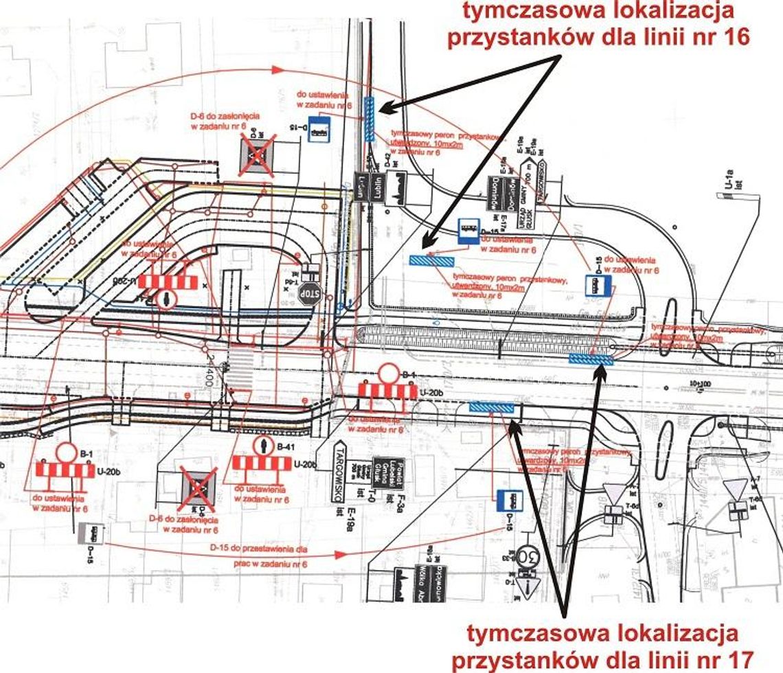Prace na Abramowickiej. Zmiana lokalizacji przystanków Prace na Abramowickiej. Zmiana lokalizacji przystanków
