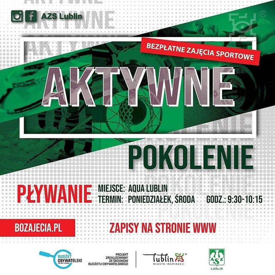 Projekty sportowe BO 2021 - zapraszamy na zajęcia! Projekty sportowe BO 2021 - zapraszamy na zajęcia!