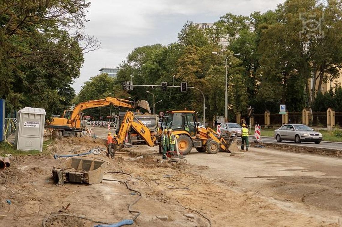 Przebudowa Al. Racławickich - dziennik budowy* Przebudowa Al. Racławickich - dziennik budowy*