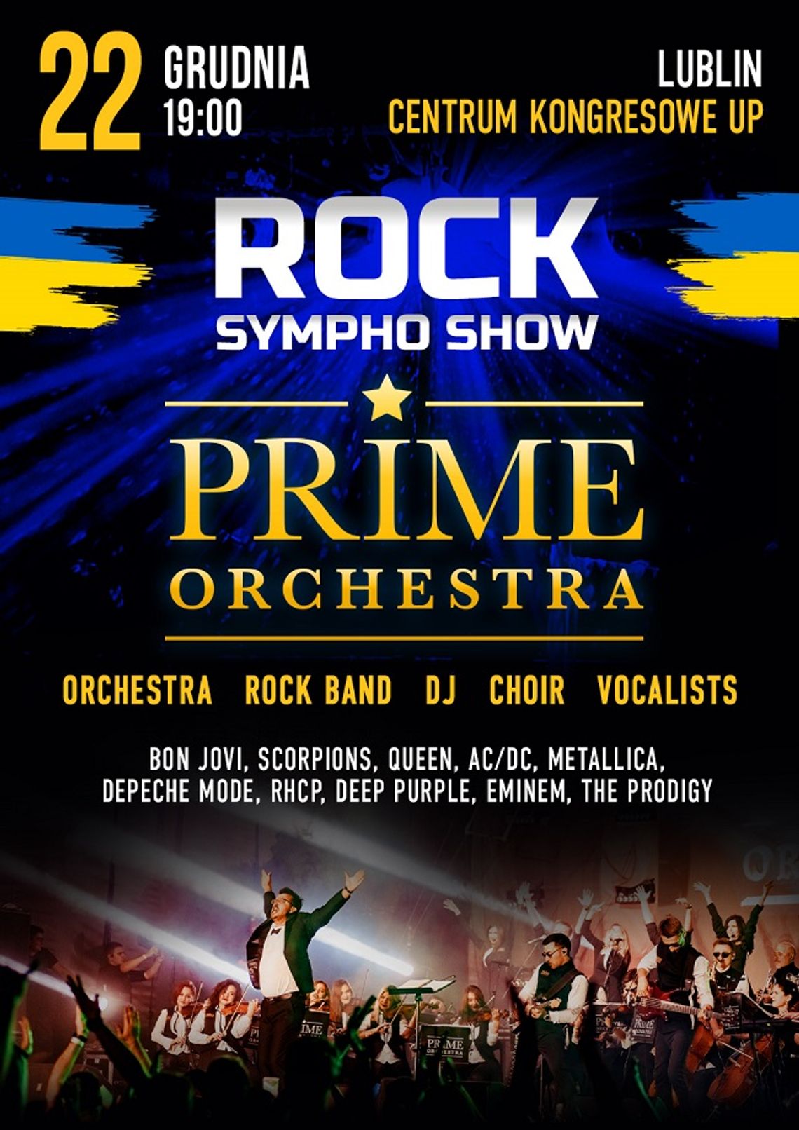 ROCK SYMPHO SHOW - imponujące, jasne i mocne show muzyczne