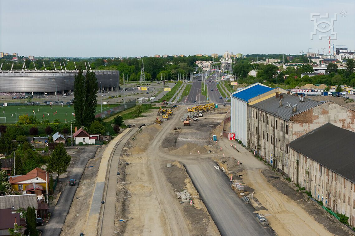 Rok z budową przedłużenia ul. Lubelskiego Lipca '80