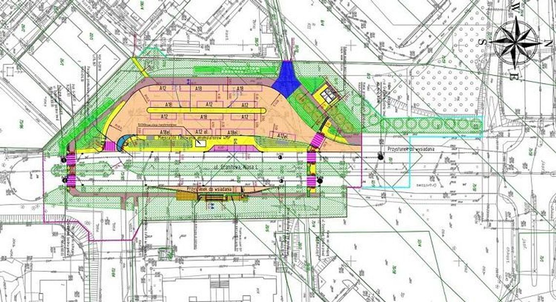 Rusza budowa węzła przesiadkowego przy ul. Granitowej*