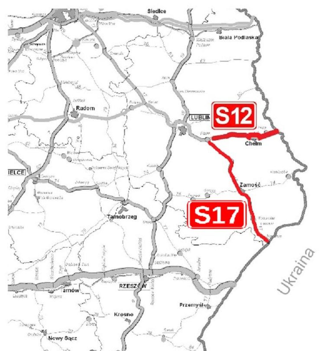  Ruszają prace przygotowawcze do budowy obw. Chełma i S17 Lublin - Hrebenne