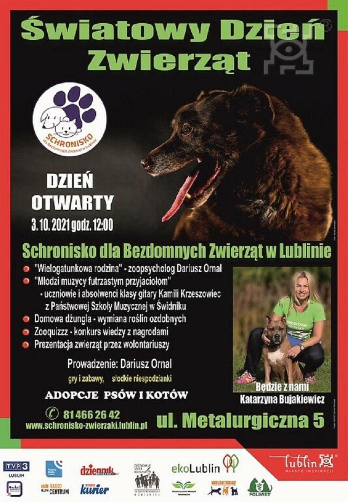 Schronisko dla Bezdomnych Zwierząt organizuje Dzień Otwarty Schronisko dla Bezdomnych Zwierząt organizuje Dzień Otwarty