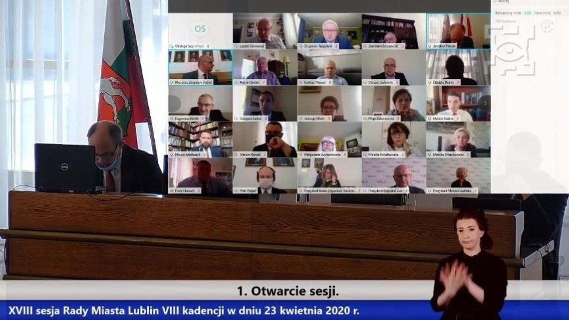 Sesja Rady Miasta Lublin (18 listopada) Sesja Rady Miasta Lublin (18 listopada)