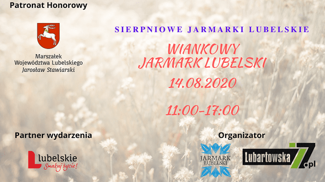 SIERPniowe jarmarki-Wiankowy Jarmark Lubelski*