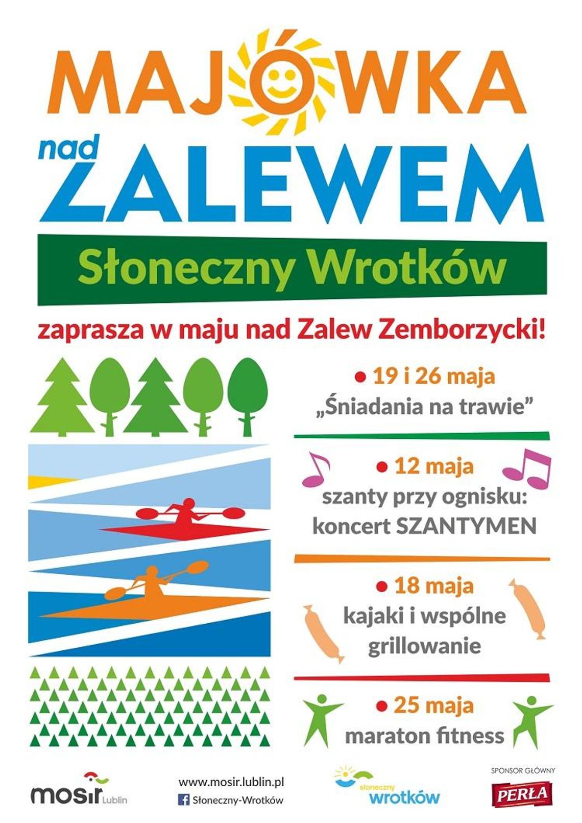 Słoneczny Wrotków kusi - czyli Majówka nad Zalewem Słoneczny Wrotków kusi - czyli Majówka nad Zalewem