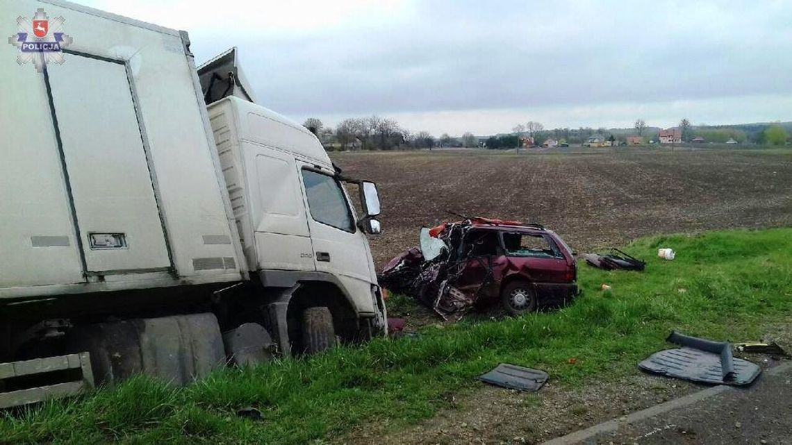 Śmiertelny wypadek na trasie Chełm - Rejowiec