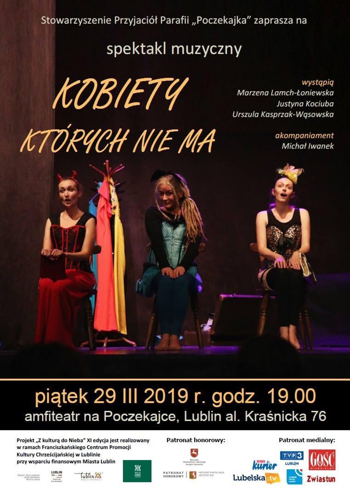 Spektakl „Kobiety Których Nie Ma” na Poczekajce Spektakl „Kobiety Których Nie Ma” na Poczekajce