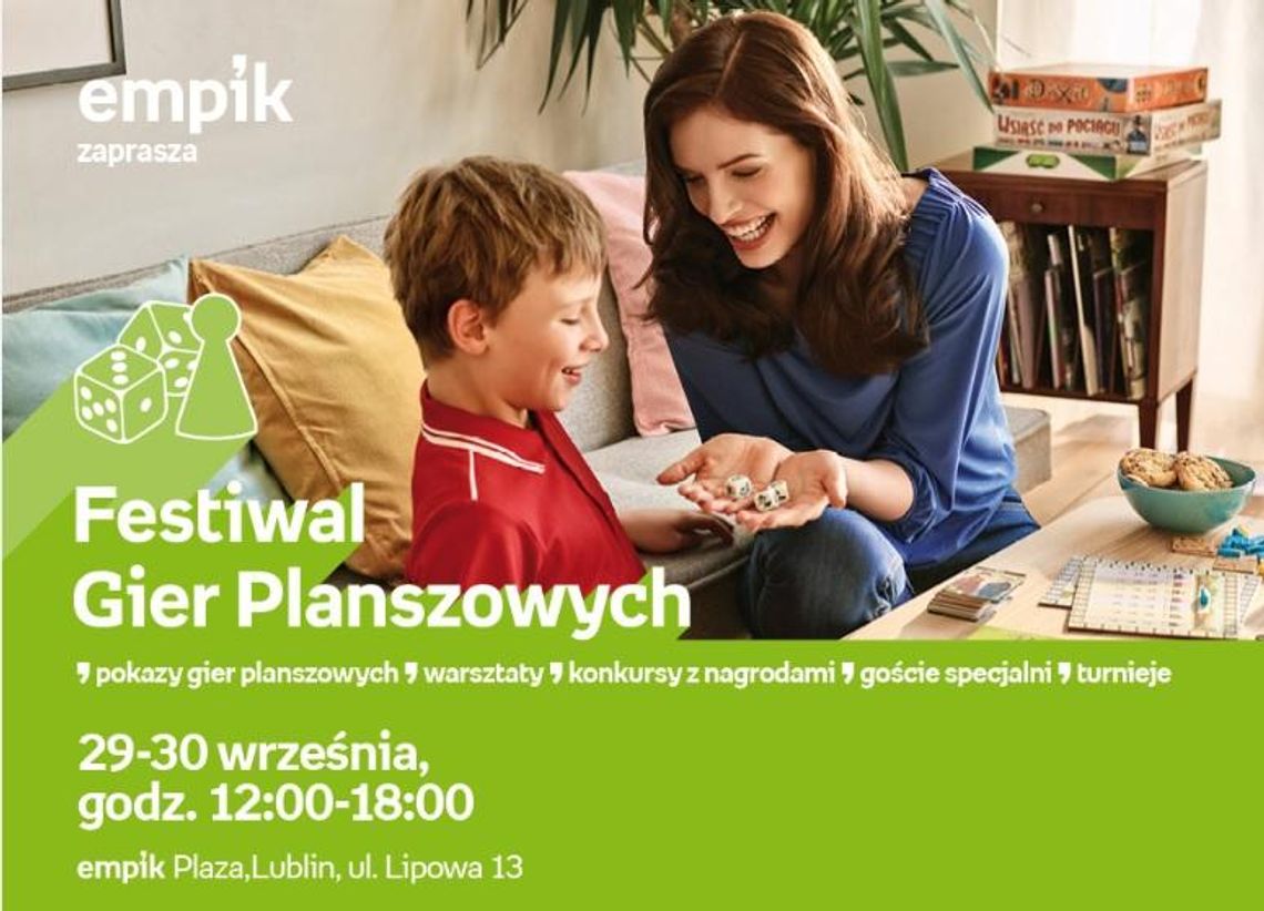 Startuje 5. edycja Festiwalu Gier Planszowych w Lublinie * Startuje 5. edycja Festiwalu Gier Planszowych w Lublinie *