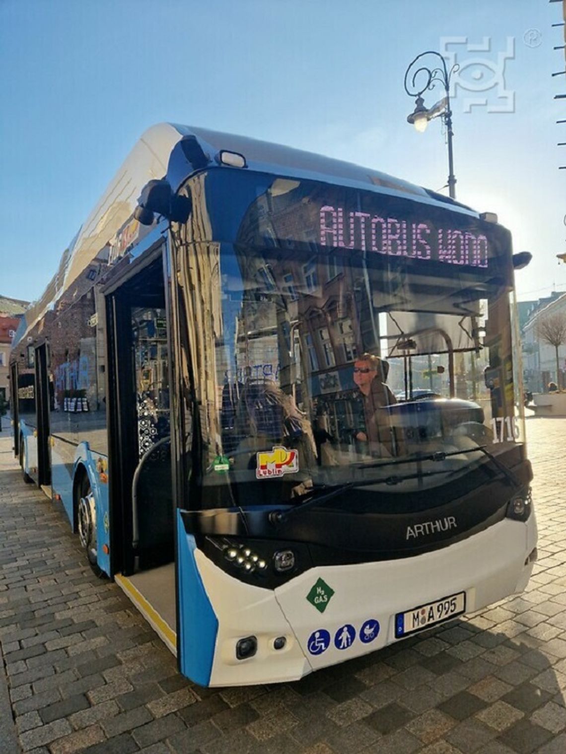 Testy autobusu wodorowego w Lublinie Testy autobusu wodorowego w Lublinie