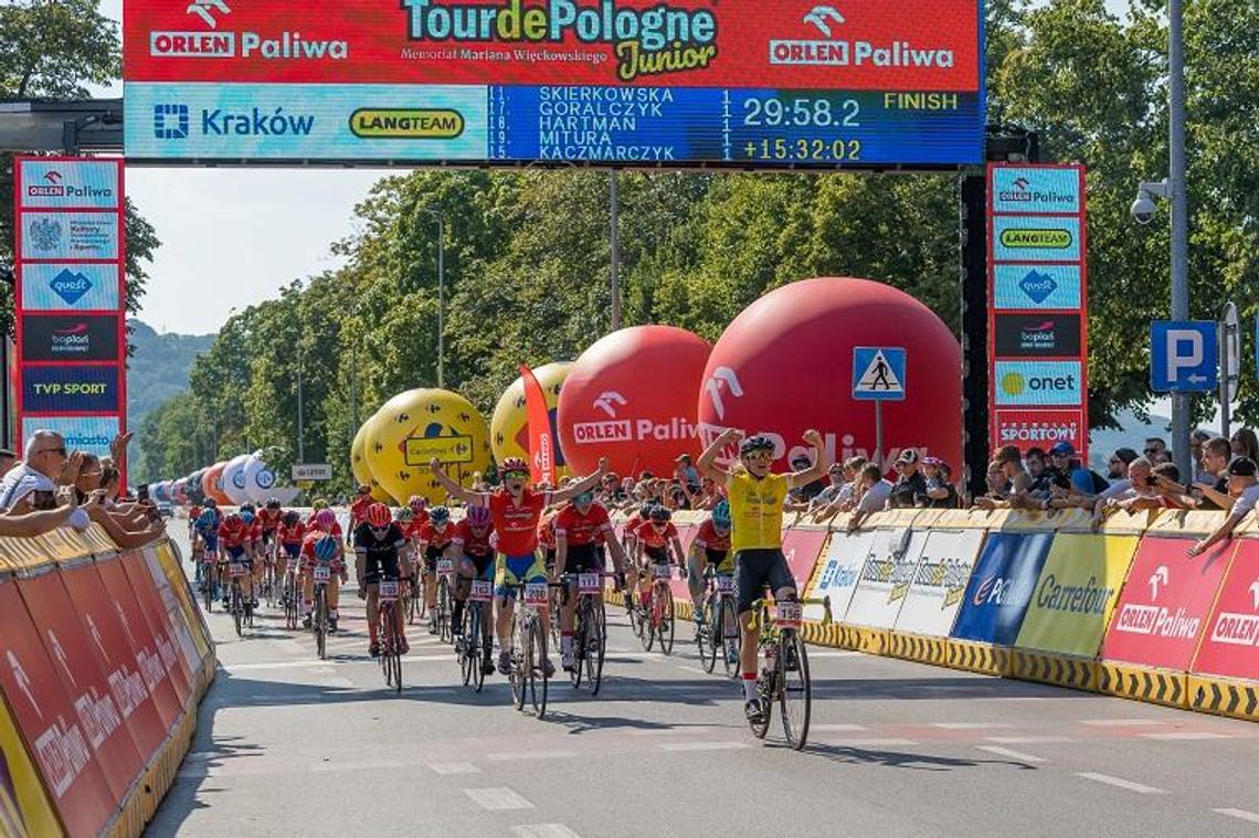 Tour de Pologne Junior - Memoriał Mariana Więckowskiego. Podsumowanie zmagań w Krakowie