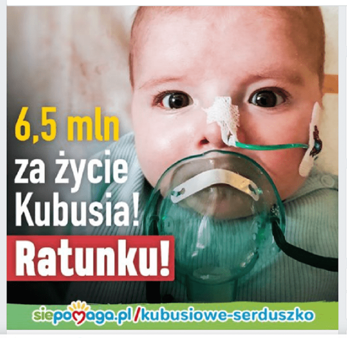 Trwa dramatyczna walka o życie 4-miesięcznego Kubusia. Rodzice proszą o pomoc Trwa dramatyczna walka o życie 4-miesięcznego Kubusia. Rodzice proszą o pomoc