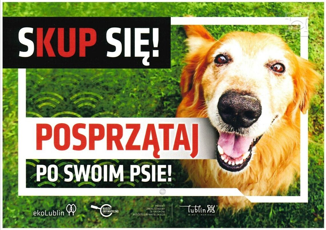 Trwa kolejna edycja akcji „Sprzątaj po swoim psie”